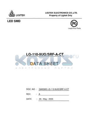 LG-110-9UG-SRF-A-CT datasheet - LED SMD