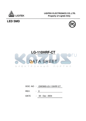 LG-110HRF-CT datasheet - LED SMD