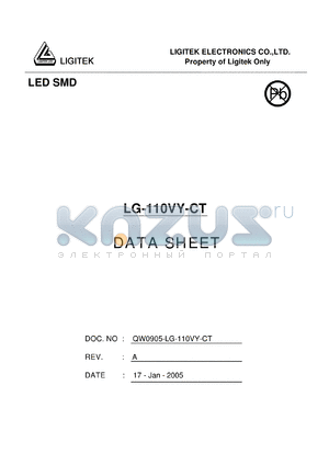 LG-110VY-CT datasheet - LED SMD