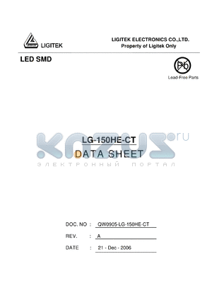 LG-150HE-CT datasheet - LED SMD
