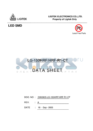 LG-150HRF-HRF-R1-CT datasheet - LED SMD