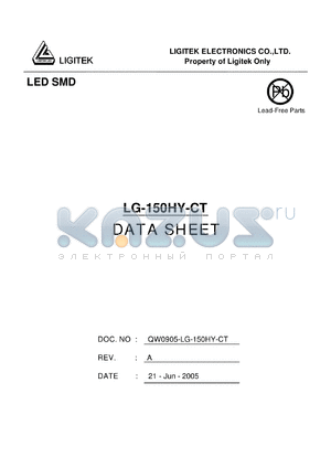 LG-150HY-CT datasheet - LED SMD