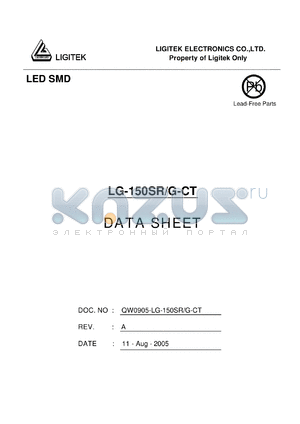 LG-150SR-G-CT datasheet - LED SMD