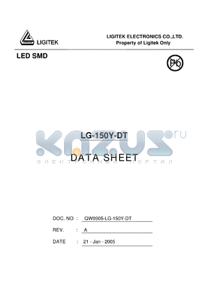 LG-150Y-DT datasheet - LED SMD