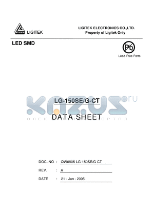 LG-150SE-G-CT datasheet - LED SMD