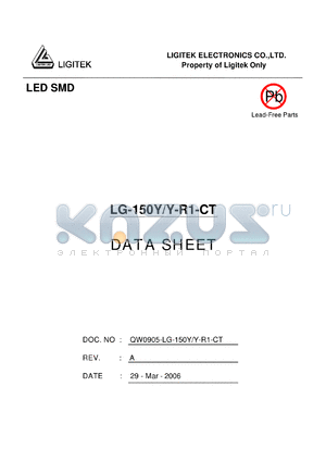 LG-150Y-Y-R1-CT datasheet - LED SMD