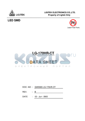 LG-170HR-CT datasheet - LED SMD