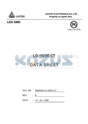 LG-192SE-CT datasheet - LED SMD