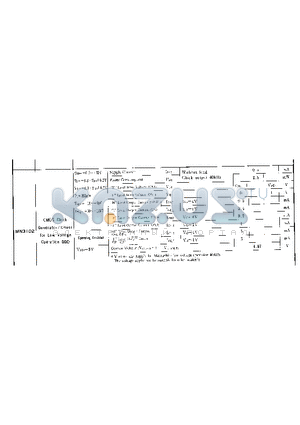 MN3101 datasheet - Digital monolithic integrated circuits(MOS)
