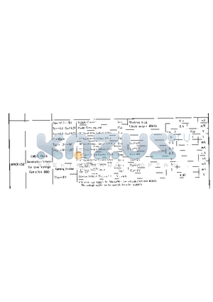 MN3133 datasheet - Digital monolithic integrated circuits(MOS)