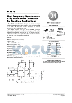 IR3638 datasheet - High Frequency Synchronous