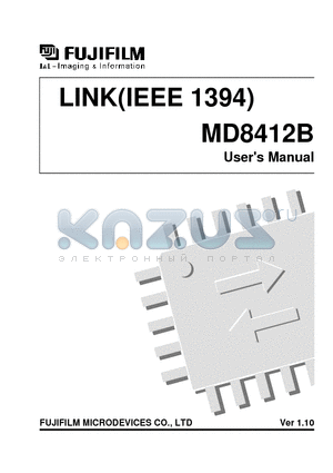 MD8412B datasheet - LINK(IEEE 1394)