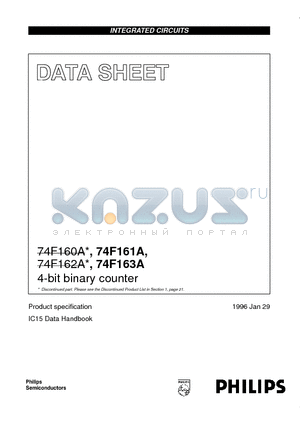 N74F161AD datasheet - 4-bit binary counter