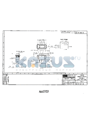 NAA-111-BI31-00 datasheet - INDICON UNIBODY SWITCH ASSEMBLY 1.125 x 550 PANEL