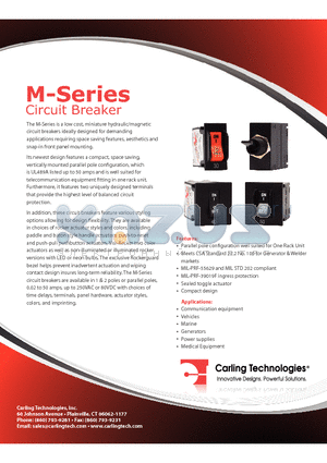 ME2-P-D2 datasheet - Circuit Breaker