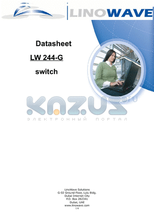 LW244-G datasheet - switch