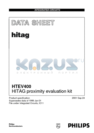 HTEV400 datasheet - HITAG proximity evaluation kit
