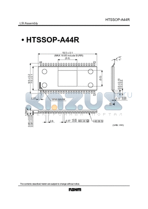 HTSSOP-A44R datasheet - LSI Assembly