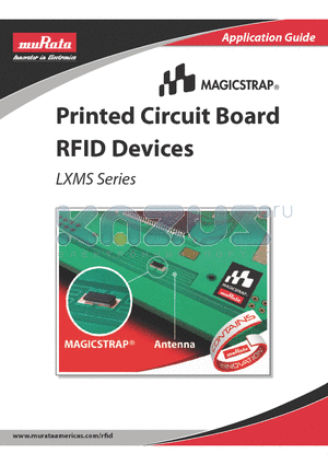 LXMS31ACMD-142 datasheet - Printed Circuit Board RFID Devices