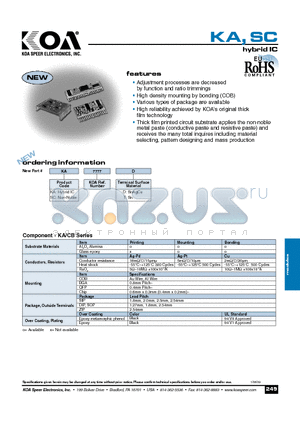 KA7777D datasheet - hybrid IC