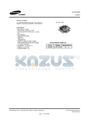 KA8309 datasheet - INTRODUCTION