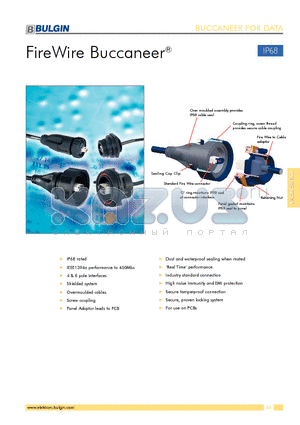 PX0417/4M00 datasheet - FireWire Buccaneer^