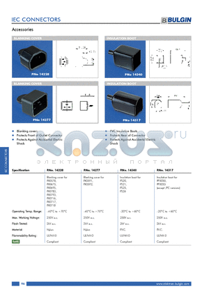 PX0718 datasheet - Accessories