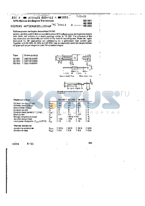 Q62702-D958 datasheet - NPN SILICON DARLINGTON TRANSISTORS