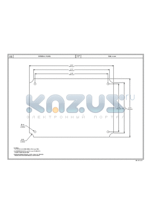 NBX-10988 datasheet - INTERNAL PANEL