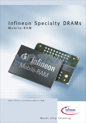 HYB18L128160BF-7.5 datasheet - BJAWBMSpecialty DRAMs Mobile-RAM