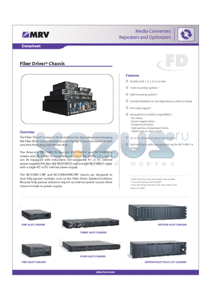 NC316BU4PMC-NP datasheet - Fiber Driver^ Chassis