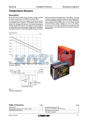 MQC02010 datasheet - Temperature Sensors