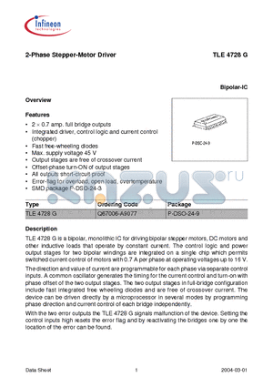 Q67006-A9077 datasheet - 2-Phase Stepper-Motor Driver