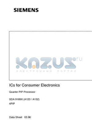 Q67100-H5148 datasheet - Quarter PIP Processor