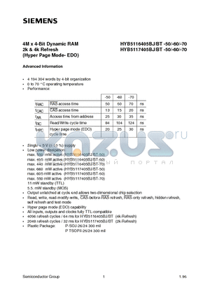 Q67100-Q1099 datasheet - 4M x 4-Bit Dynamic RAM 2k & 4k Refresh