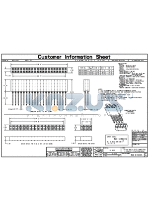 M20-6152005 datasheet - PC104 PRESS-FIT CONNECTOR & SPACER (STACK THROUGH)