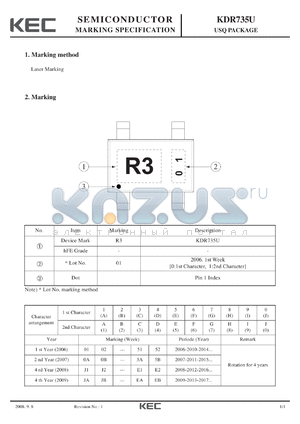 KDR735U datasheet - USQ PACKAGE