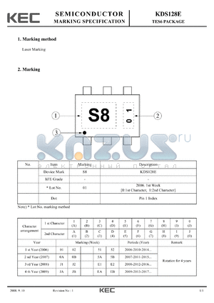 KDS128E datasheet - TES6 PACKAGE
