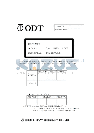 OGM-128GS24Y-1-C4021 datasheet - LCD MODULE