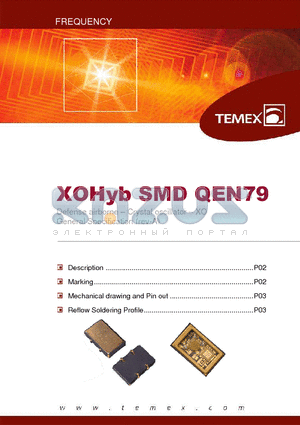 QEN79 datasheet - Defense airborne - Crystal oscillator - XO