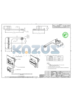 MRJ-2586-10BP datasheet - MRJ SERIES DUST COVER FOR RECEPTACLE CONNECTOR, INTERNAL STYLE, RoHS COMPLIANT