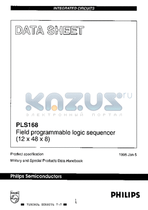 PLS168 datasheet - FIELD PROGRAMMABLE LOGIC SEQUENCER