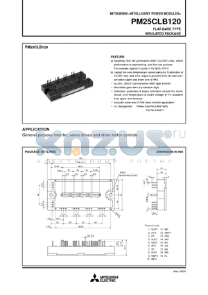 PM25CLB120_05 datasheet - FLAT-BASE TYPE INSULATED PACKAGE