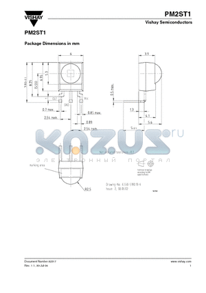 PM2ST1 datasheet - PM2ST1 Package