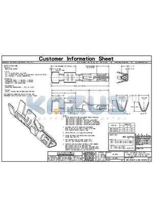 M80-2830042 datasheet - DATAMATE TRIO-TEK FEMALE CRIMP CONTACT LOOSE 24-22 AWG & 28-26 AWG