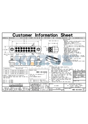 M80-4610442 datasheet - JACKSCREW DATAMATE DIL CRIMP (SMALL BORE) FEMALE  ASSEMBLY