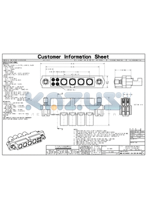 M80-4C10405F1-04-325 datasheet - JACKSCREW DATAMATE MIXED TECHNOLOGY CRIMP FEMALE ASSEMBLY