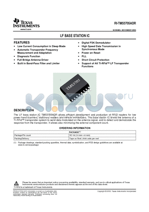 RI-TMS3705ADR_06 datasheet - LF BASE STATION IC