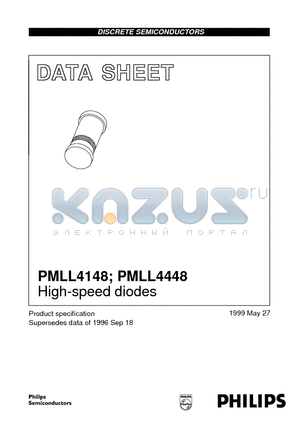 PMLL4148 datasheet - High-speed diodes