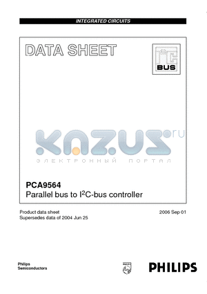 PCA9564PW datasheet - Parallel bus to I2C-bus controller